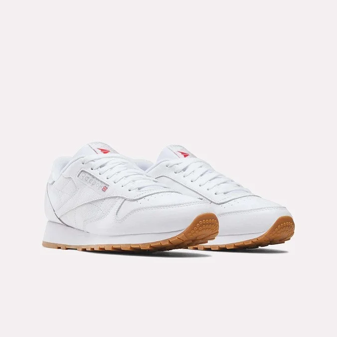Кроссовки Reebok Classic Leather Ftwr White/Pure Grey 3/Gum