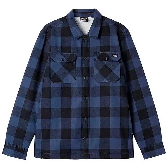 Куртка-рубашка Dickies Lined Sacramento Shirt Navy Blue