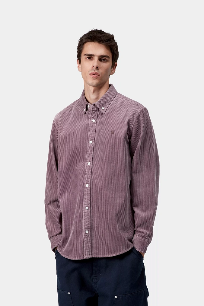 Рубашка Carhartt WIP L/S Madison Fine Cord Shirt