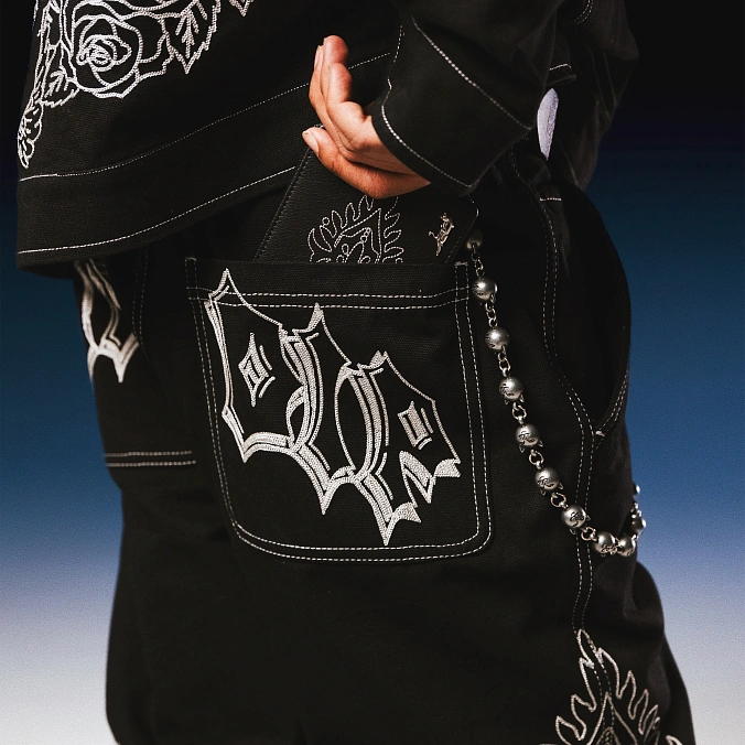 Брюки RIPNDIP Mother Nerm Pants Black